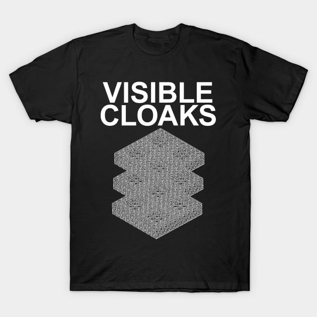 Visible Cloaks music T-Shirt by Ezahazami